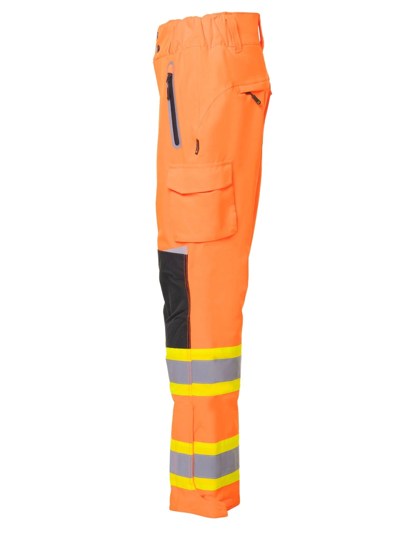 Women's Hi-Vis Safety Lined Utility Pants Side