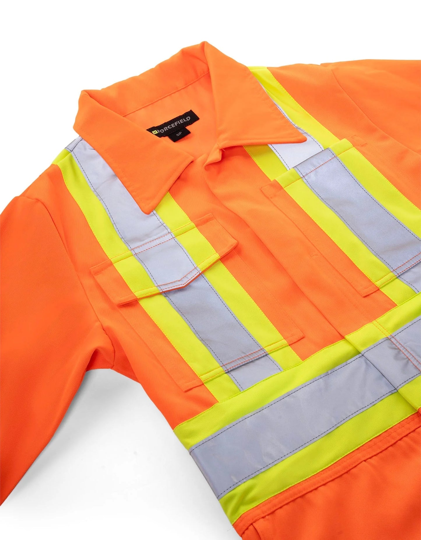 Women's Hi-Vis Safety Unlined Coverall Detail