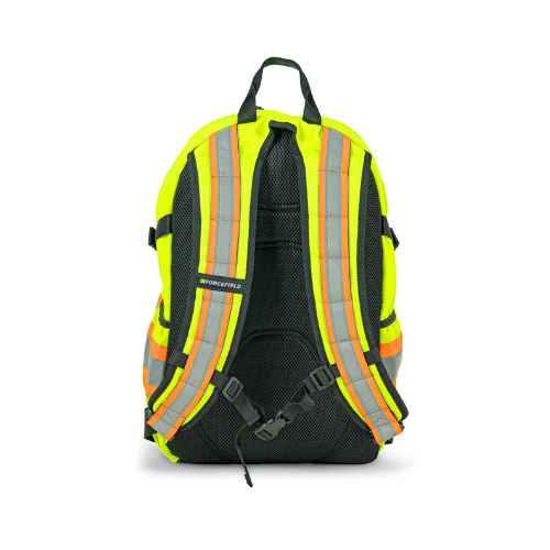 "Signal" 32L Hi Vis Utility Backpack - Back View