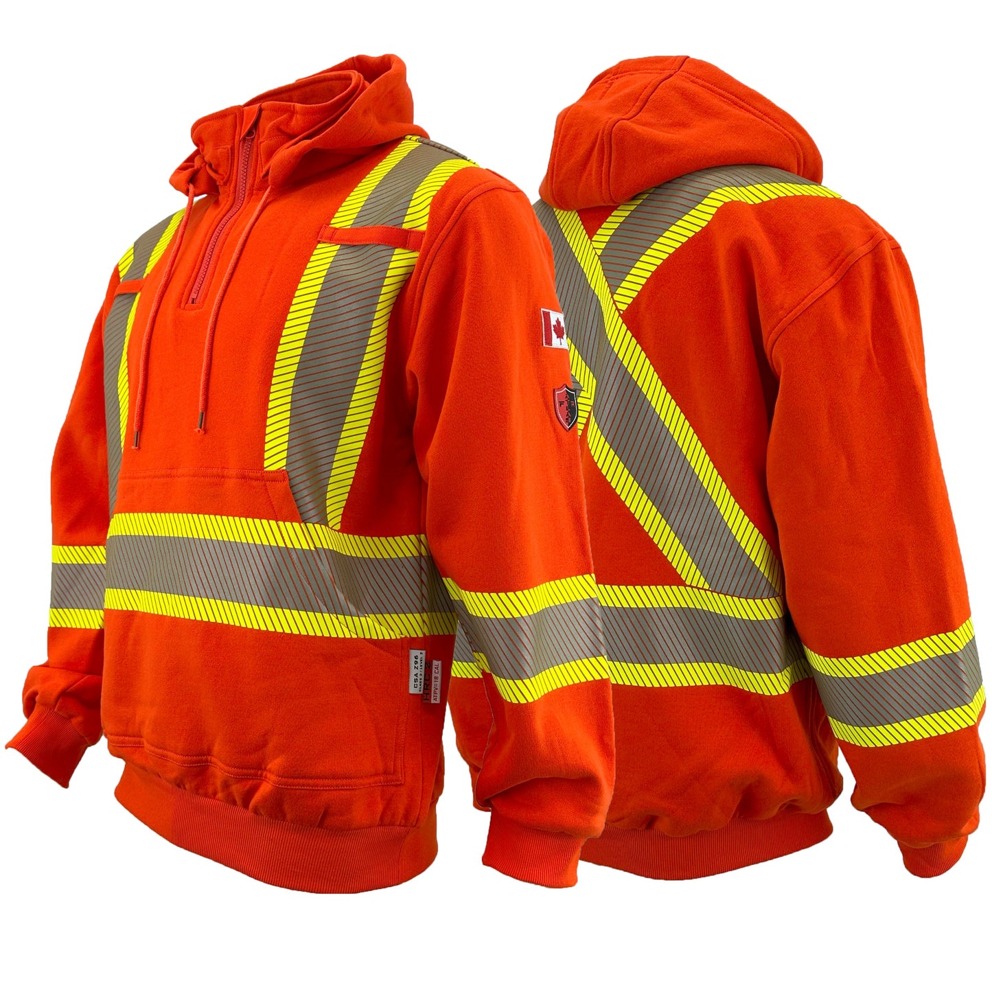 Atlas Workwear - Guardian® FR/AR Hi-Vis Pullover Hoodies - Orange