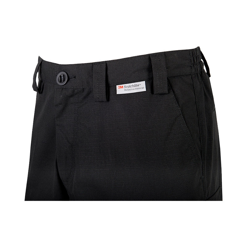 Coolworks-Pants-CW2-BLAK-Front-Button-Close-Up