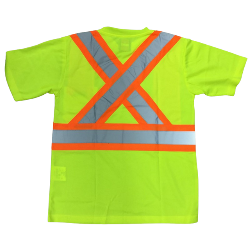 Hi-Vis Mesh Short Sleeve T-Shirt-Back