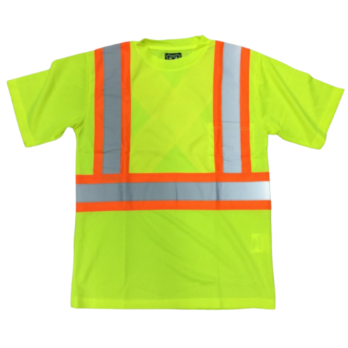 Hi-Vis Mesh Short Sleeve T-Shirt-Front