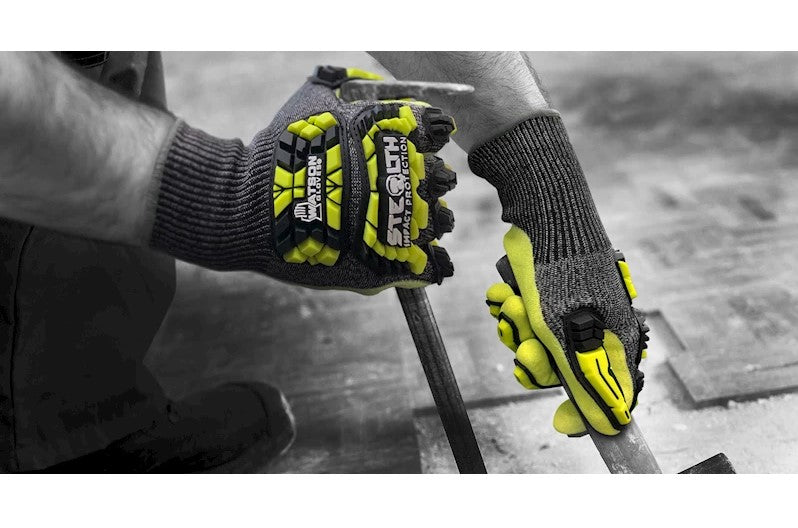 Watson Stealth Dog Fight Gloves on Jobsite