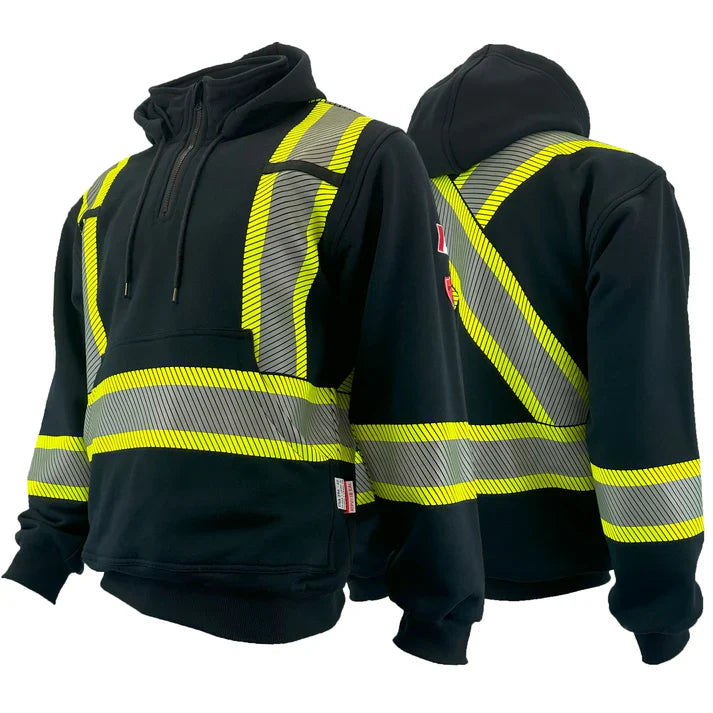 Atlas 4014 Black Hoodie