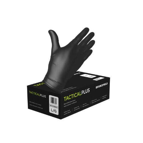 Tactical Plus Nitrile Disposable Examination Gloves (Case of 1000 Gloves)
