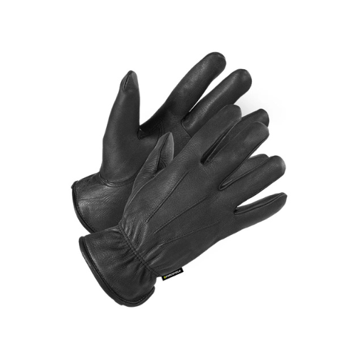 "Dirty Harry" Thinsulate Lined Black Deerskin Driver's Glove
