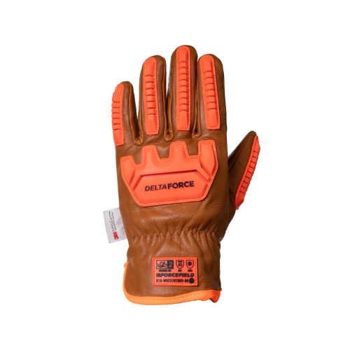 Women's Deltaforce Goatskin Kevlar and Thinsulate Lined Winter Impact Glove-Front