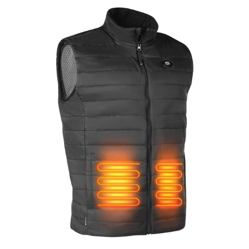 Unisex Lightweight Heated Vest with New Graphene-Infused Inner Lining-Front-Vest-View