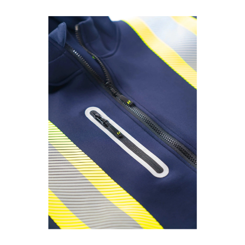 Women's Safety Zip-Up Softshell Hoodie Details