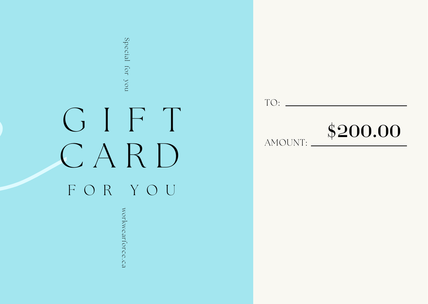 200.00 Gift Card