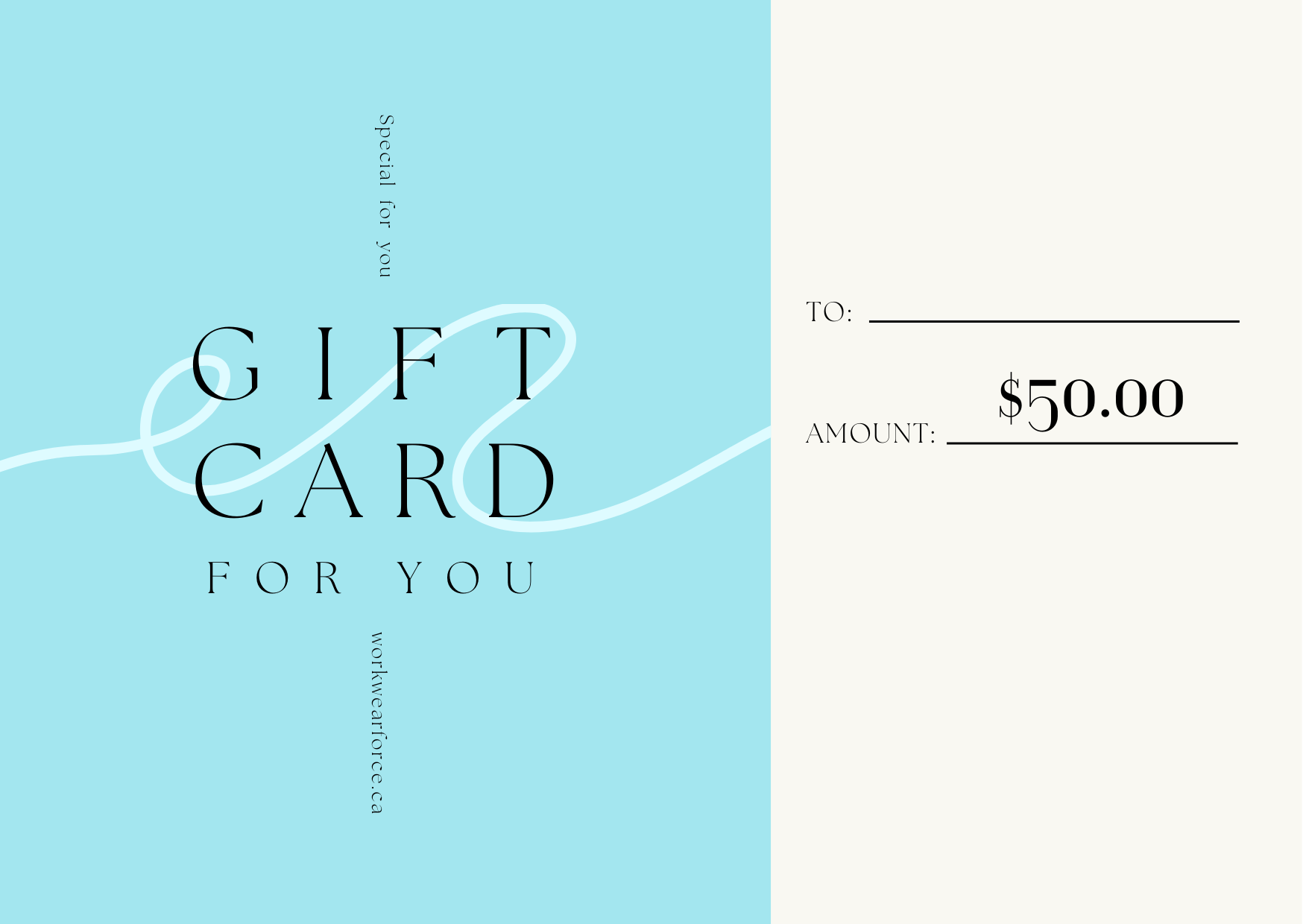 50.00 Gift Card