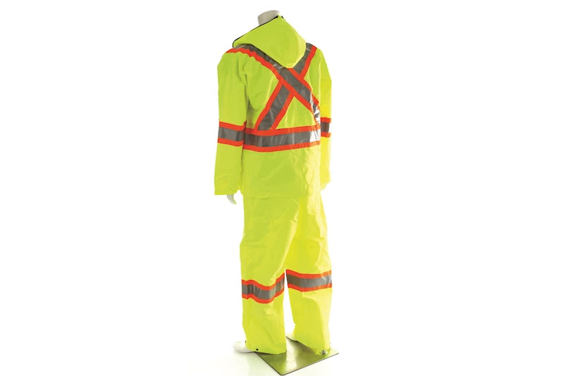 Helly Hansen Waverly Packable Rain Suits 2-Piece Back View